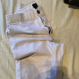 J Crew linen joggers